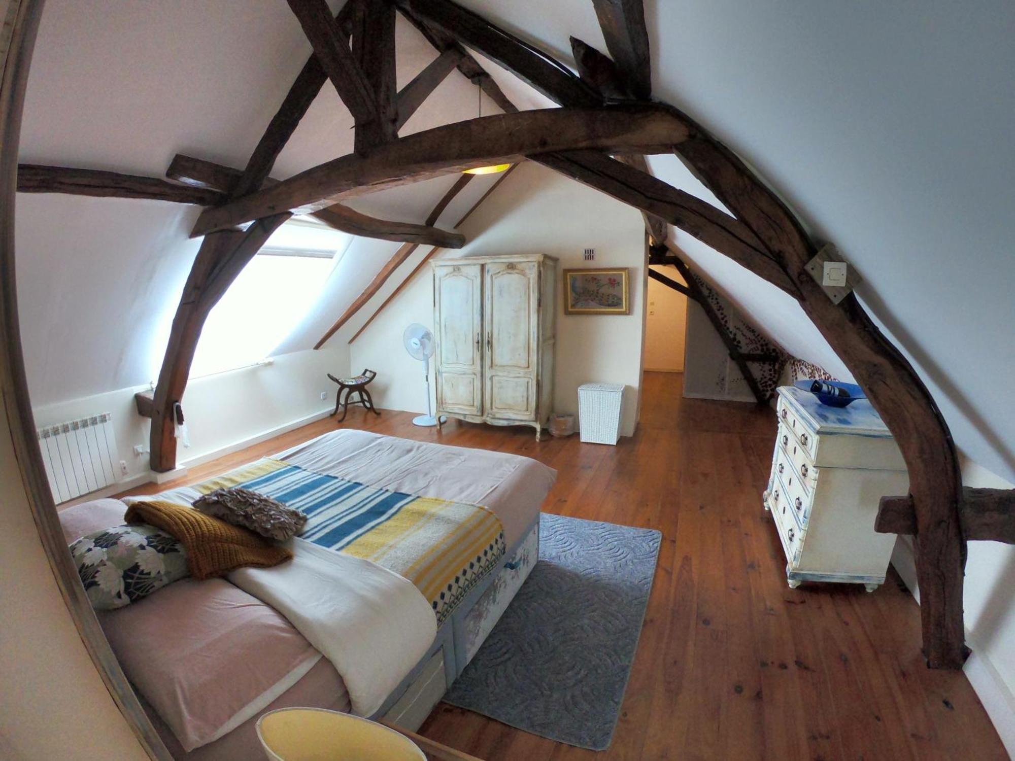 Traditional Longere Farmhouse At La Fortinerie Mouliherne Bagian luar foto