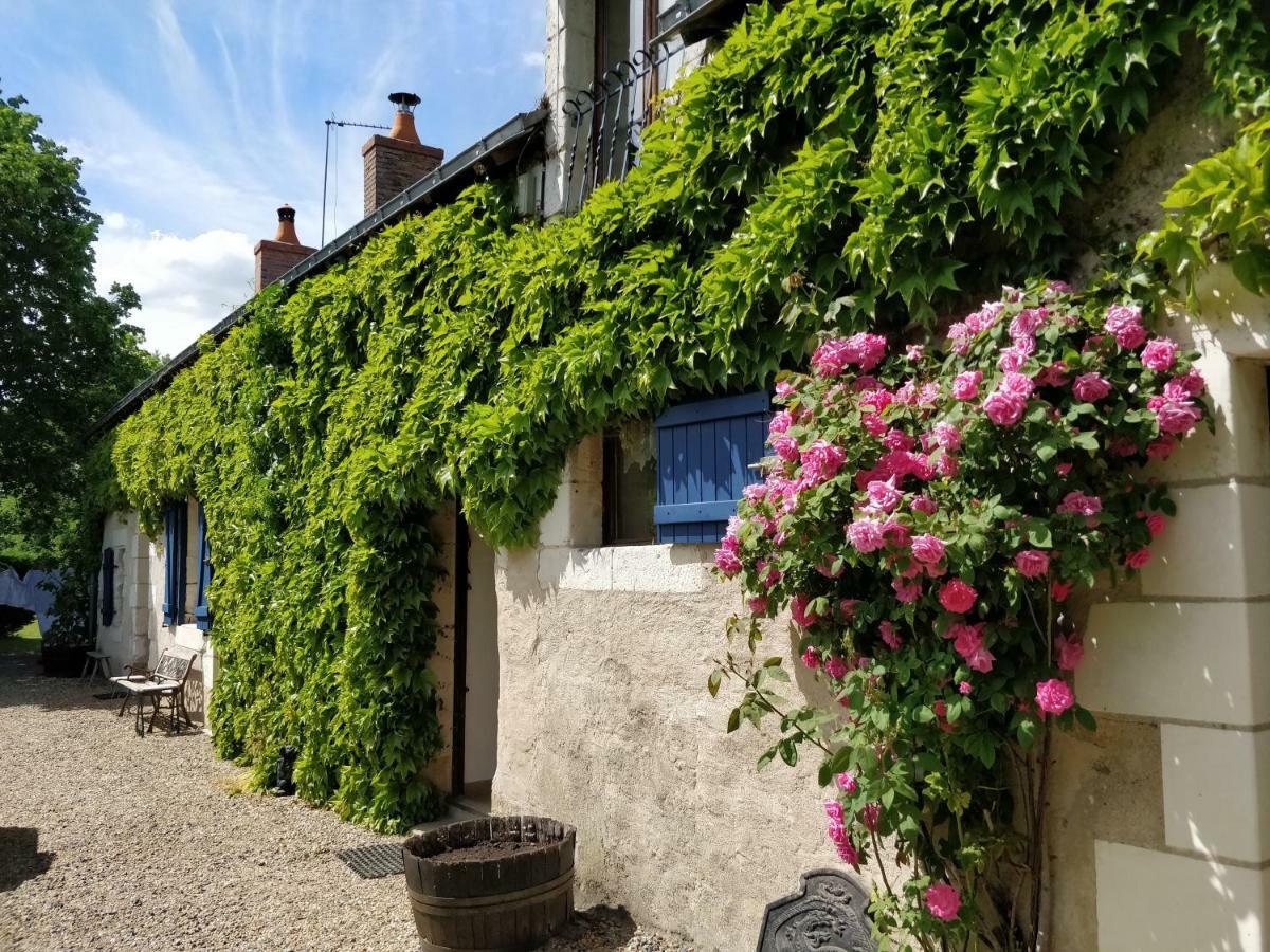 Traditional Longere Farmhouse At La Fortinerie Mouliherne Bagian luar foto