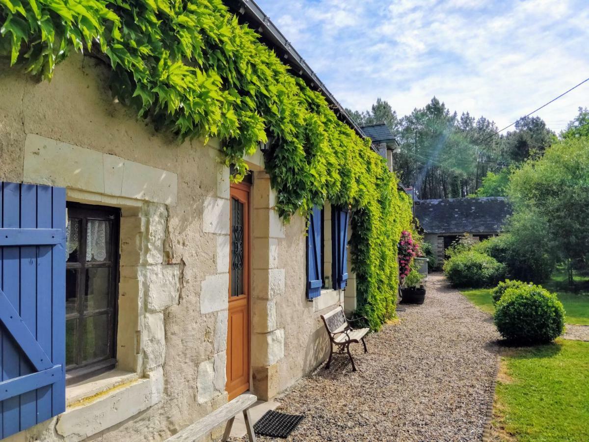 Traditional Longere Farmhouse At La Fortinerie Mouliherne Bagian luar foto